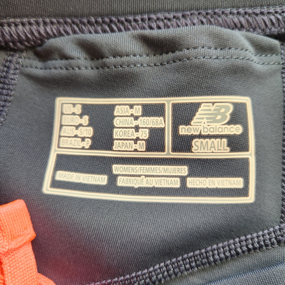 New Balance Women's Swim Leggings - Navy and Pink - Picture 12 of 16